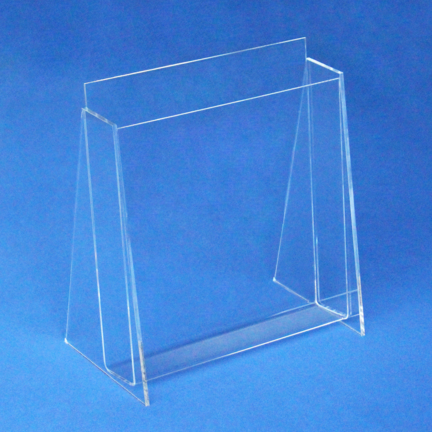 Acrylic Deluxe Brochure Holder 8.5 x 11 clear acrylic