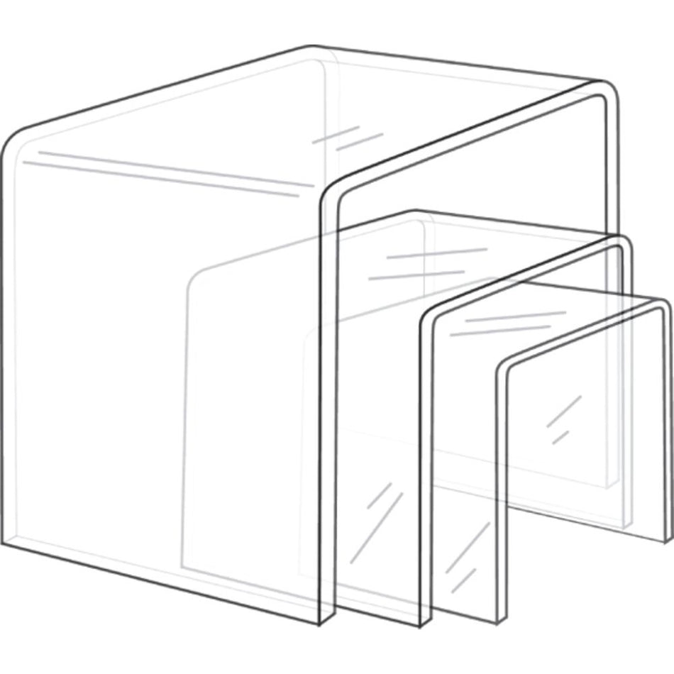 Acrylic Riser Set Large