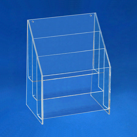 3 Tier Brochure Holder Acrylic Counter