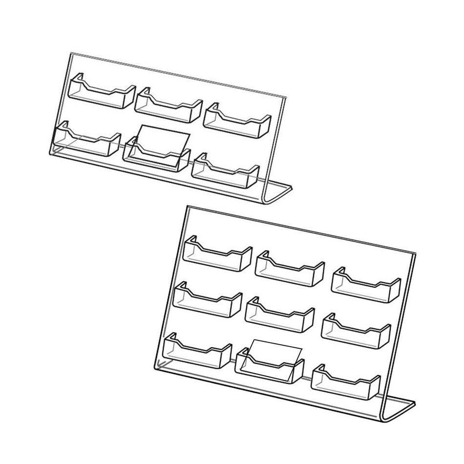 Acrylic Business Card Holder clear acrylic for counter top 