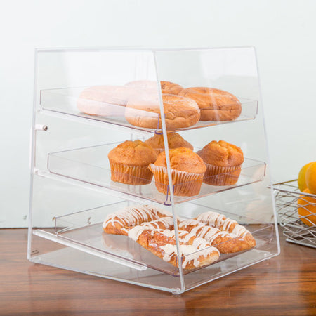 cm 254 classic three tier acrylic display case