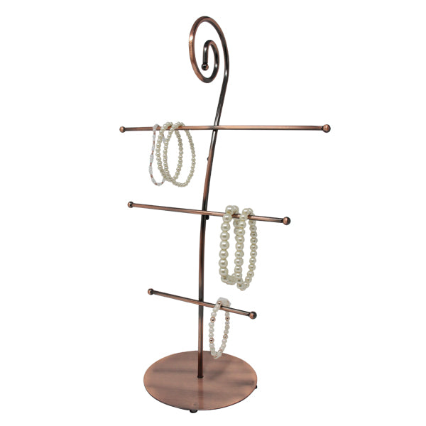 Necklace Displayer 3 Tier - Copper