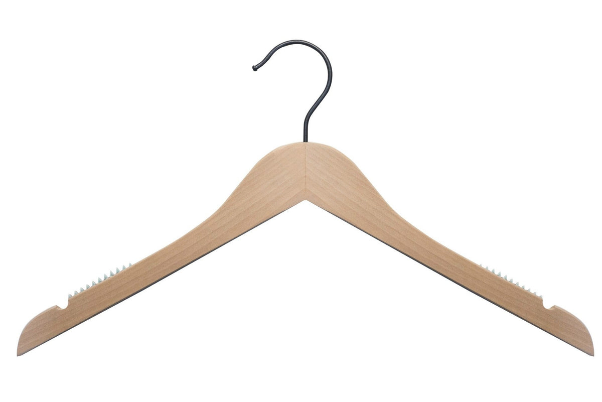 Ash Finish TOP hangers with smoke gray hook 14" 