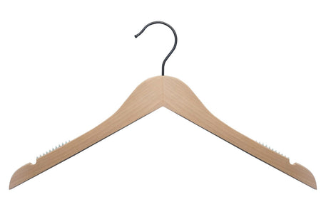 Ash Finish TOP hangers with smoke gray hook 14" 