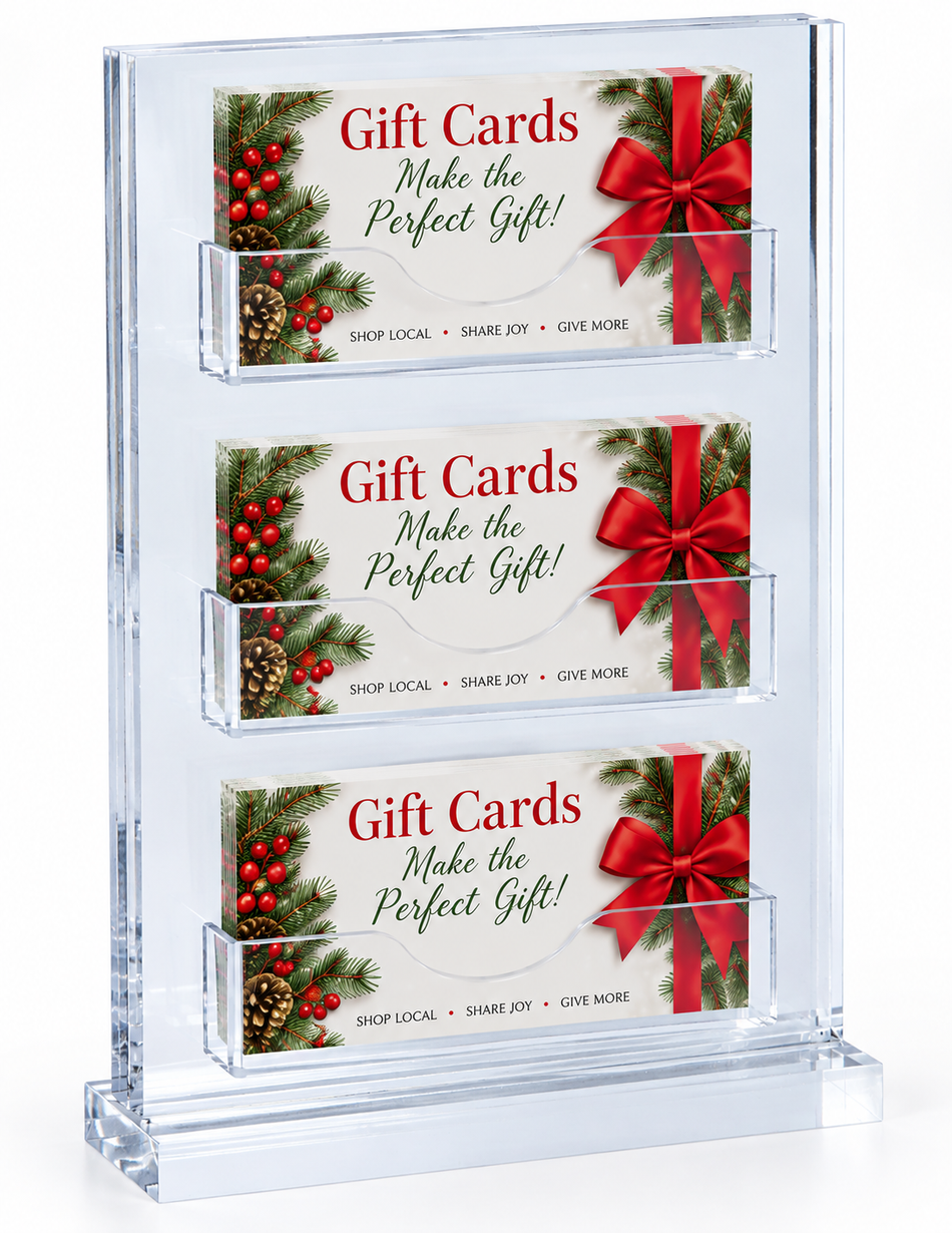 Deluxe Gift Card Holder - small and large