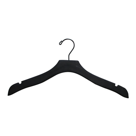 black wood top hanger