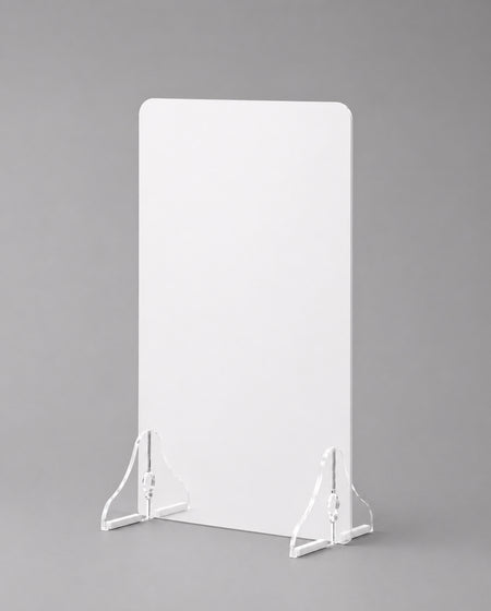 White vertical foam board for signs