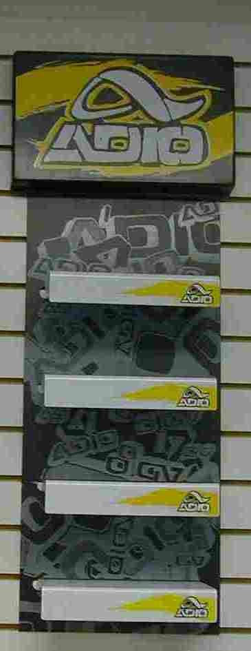 Slatwall Shoe Shelf Backer Board Set