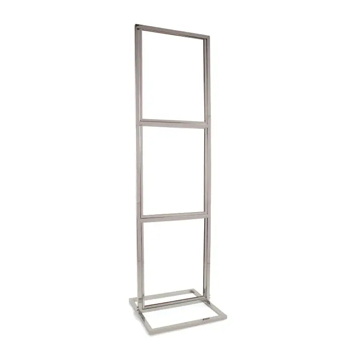 Triple Bulletin Sign Holder - Open Base