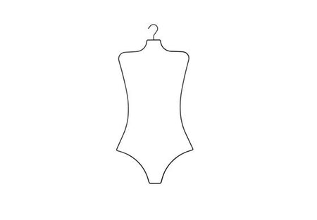 Women's bikini hangers are great for super display