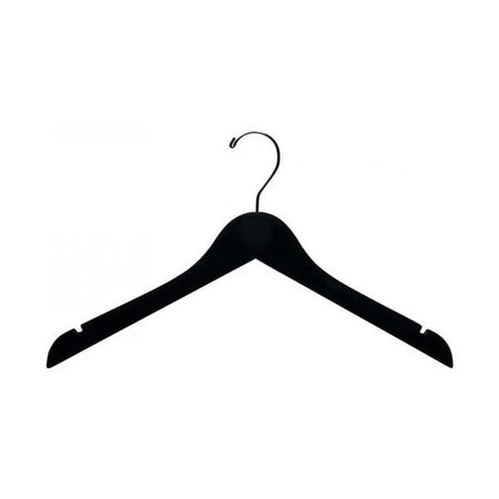 Top hanger black with black hook.  Black or matte black available