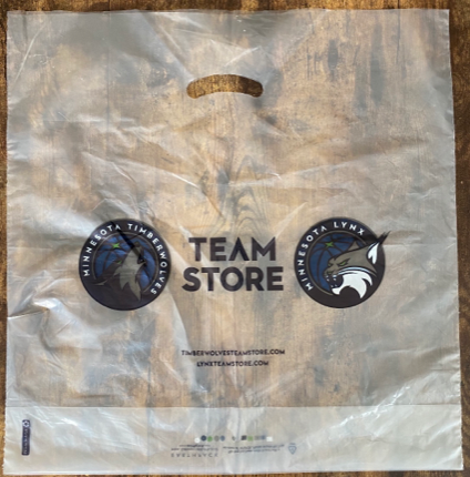 Clear Bags with Team Logo - Large