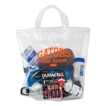 Imprinted Crystal Clear Bags - Case 250