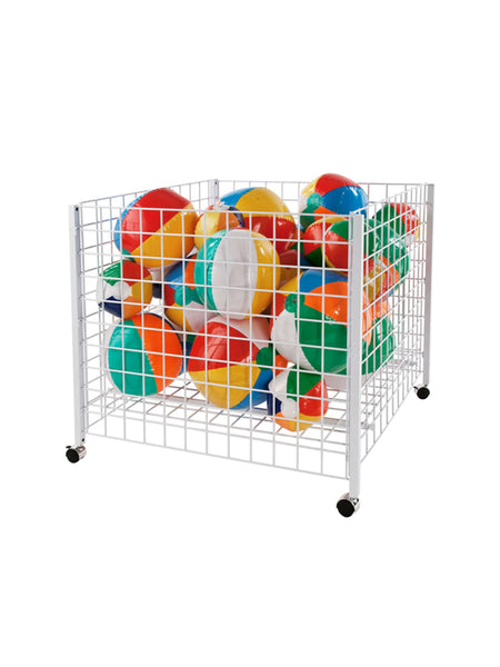 White Dump Bin Grid Mobile