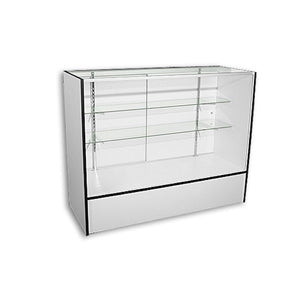 4' White Display Showcase