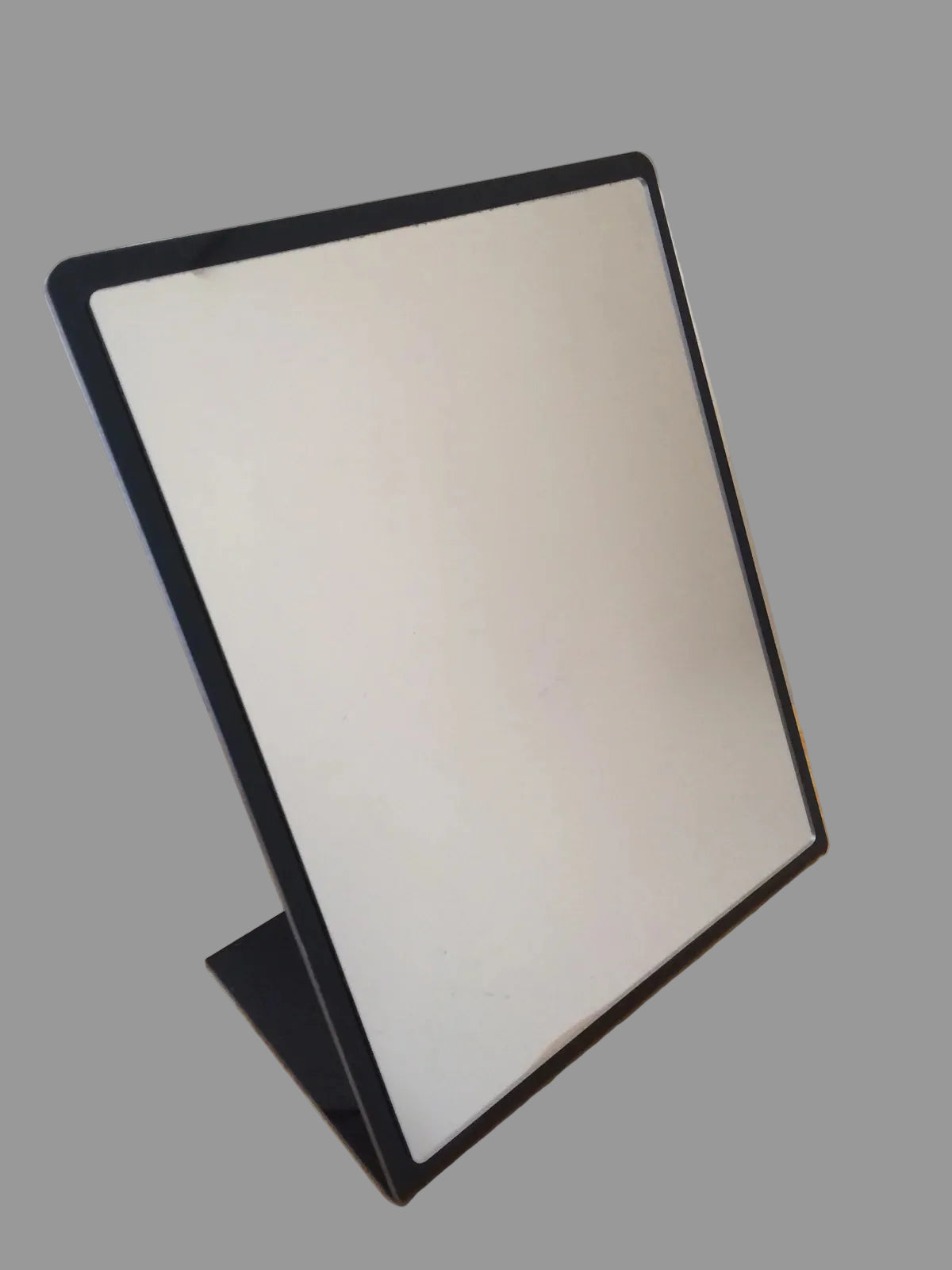 Black Frame large mirror for shoes