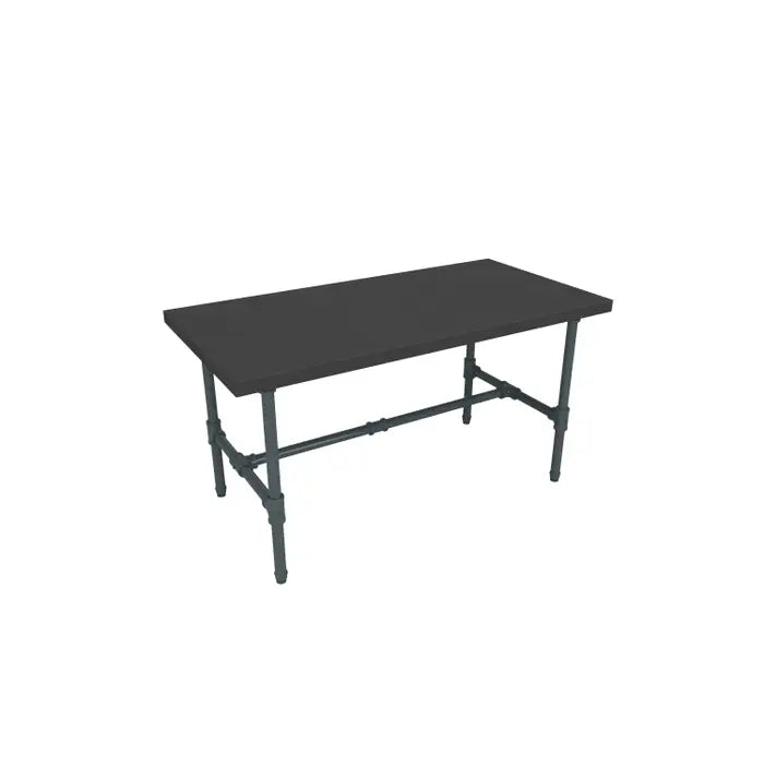 Pipe Table Grey with Black Top - Small