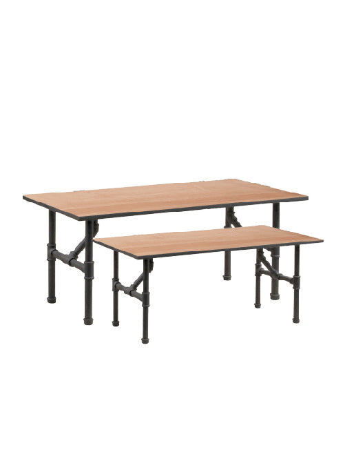 Pipeline Table Set - Black