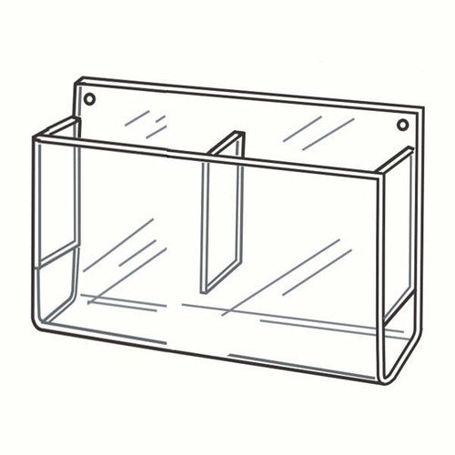 Double Wide Brochure Holder