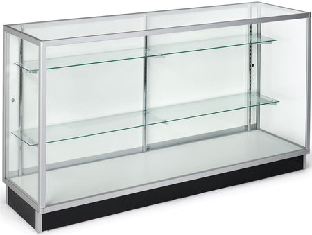 Aluminum frame display showcase 6' length
