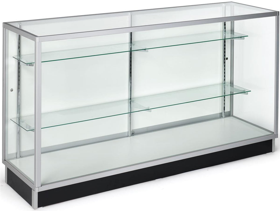 Aluminum frame display showcase 6' length