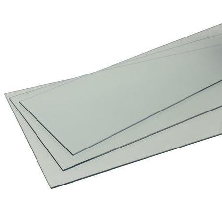 Glass replacements for retail display case.  Glass tops and shelves.