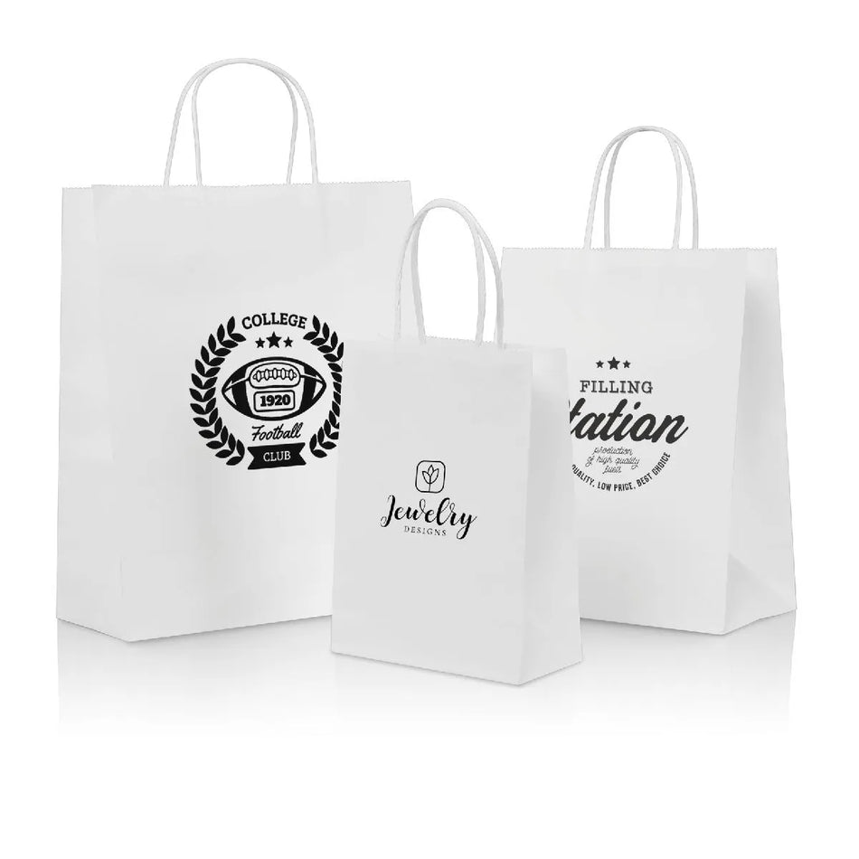 White Kraft Paper Bags