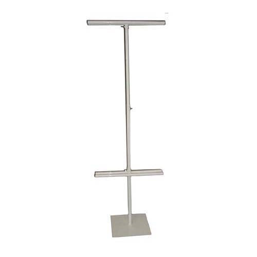 Banner Stand Adjustable - White