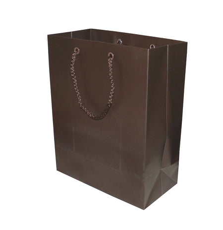 Matte brown bags