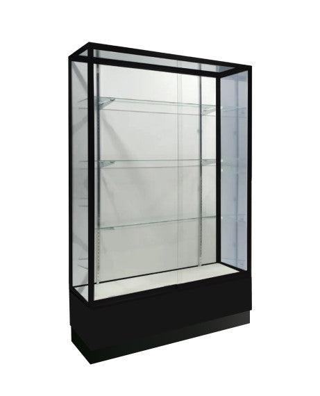 4' Extra Vision Wall Case Black
