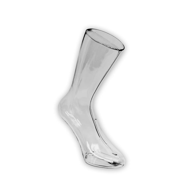 Clear Plastic Hosiery Display - Calf High