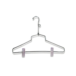 chrome suit hangers