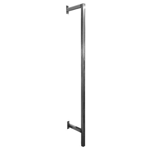 2" x 96" Outrigger - Raw Steel