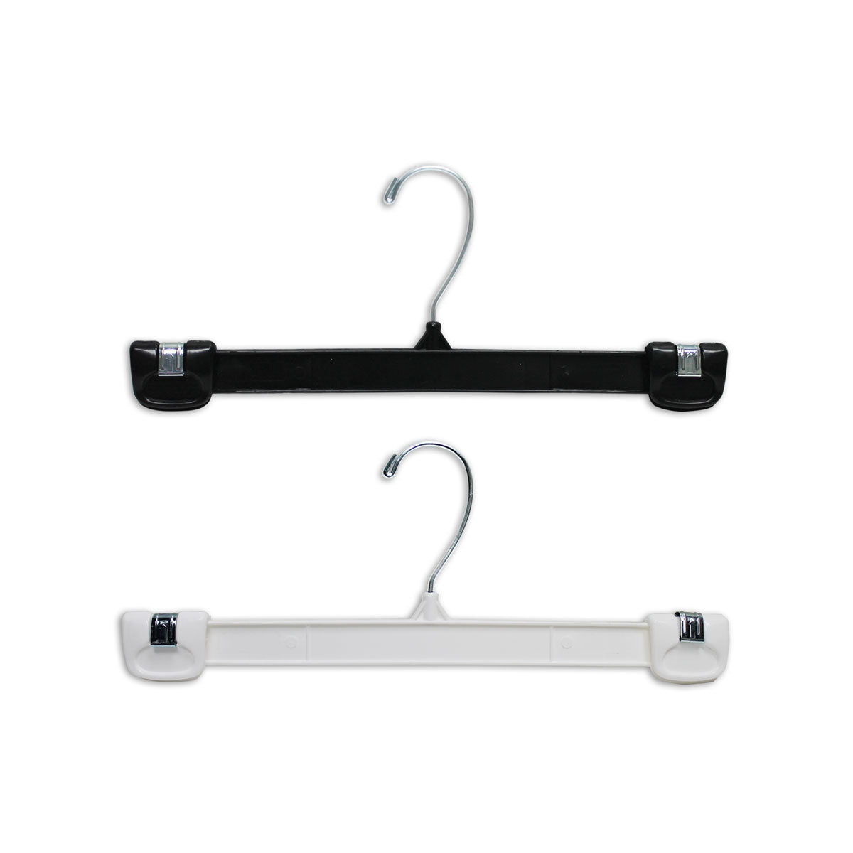 Swim trunks pant hangers plastic 12"