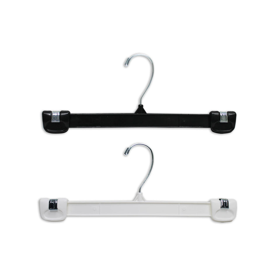 Swim trunks pant hangers plastic 12"