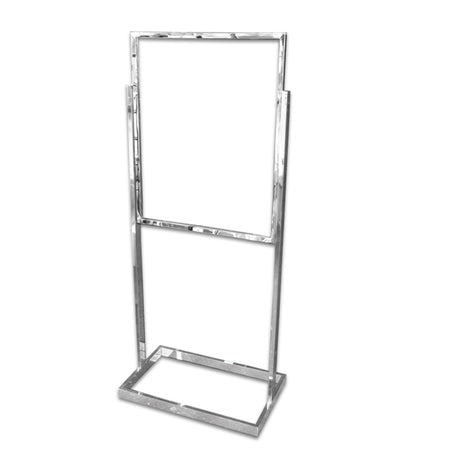 chrome banner stand