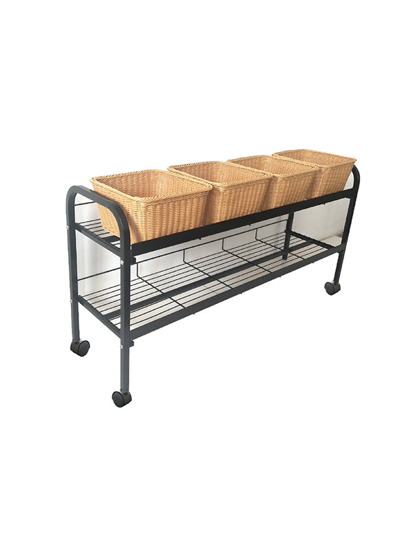 Wicker Basket Displayer