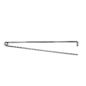 14" Chrome Loop Rod