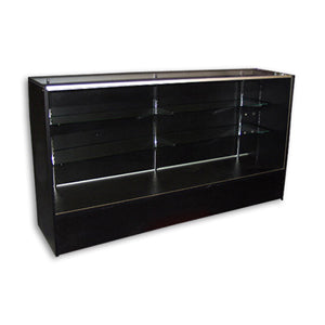 6' Black Display Showcase