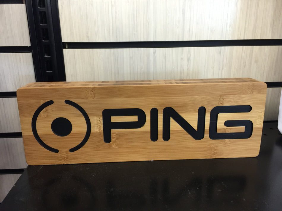 Wood Logo Block