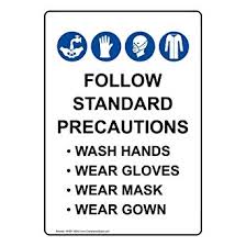 safety sign Vert