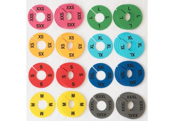 Round Size Dividers - Color