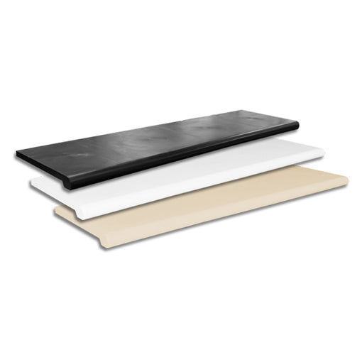 Plastic Bullnose Shelf 12 x 24